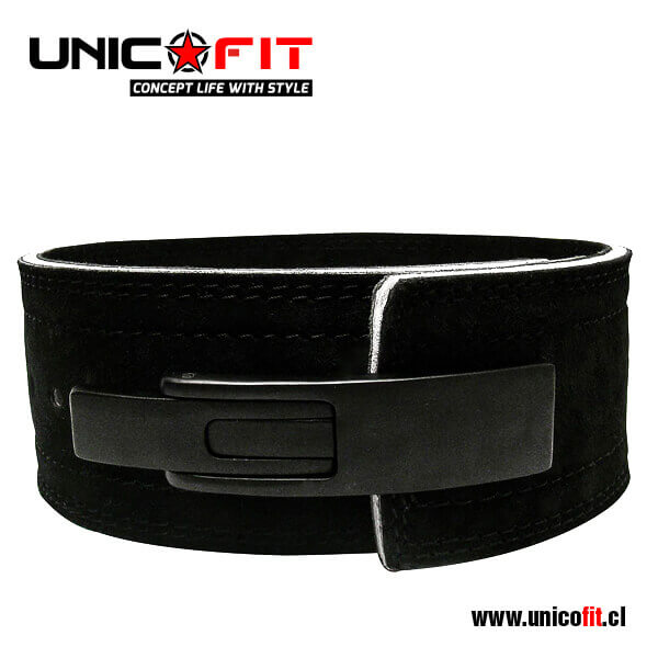 Cinturón (s) de palanca negro levantamiento de pesas Strength Shop 10 mm  black out - aprobado ipf